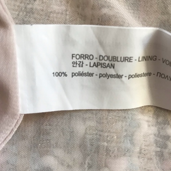 Zara Tweed Boucle Wrap Mini Skirt w Fringe and Rhinestone Jewel Flower Detail - Picture 8 of 11